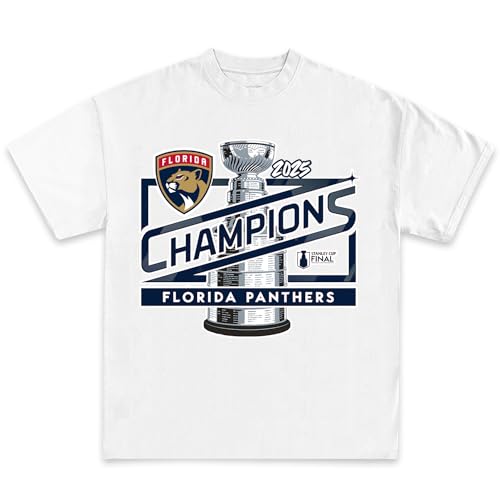 Florida Hockey 2025 Champions T-Shirt Collection | Premium Quality Heavyweight T-Shirt for Superfans