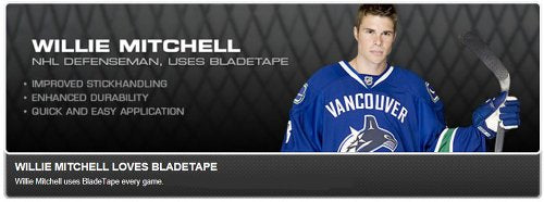 3 Pack Player BladeTape Hockey Tape-Black or White