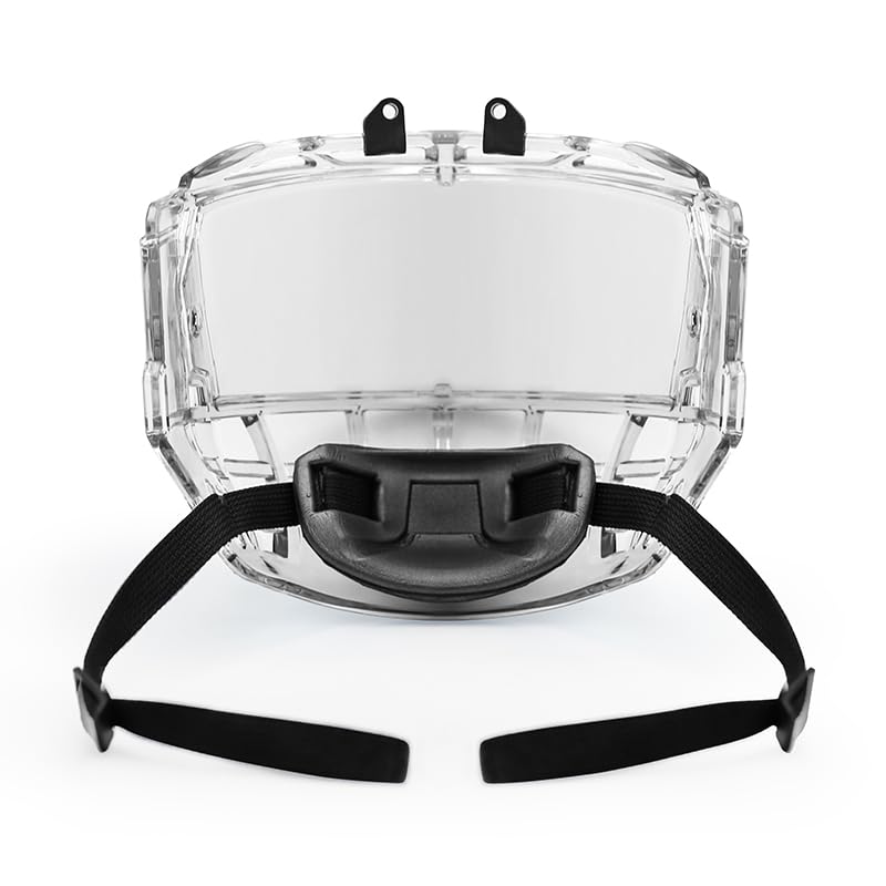 GY Hockey Full Shield Visor Junior Hockey Visor Ice Hockey Helmet Full Face Protection Visor (Clear)