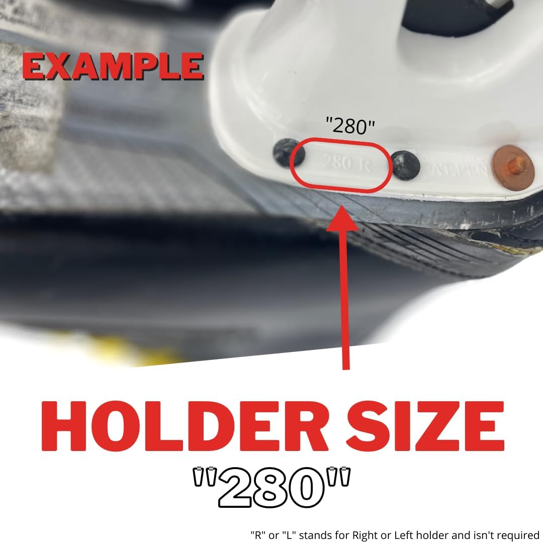 Replacement Hockey Skate Blades - 24K Gold - All Quick-Release Holders