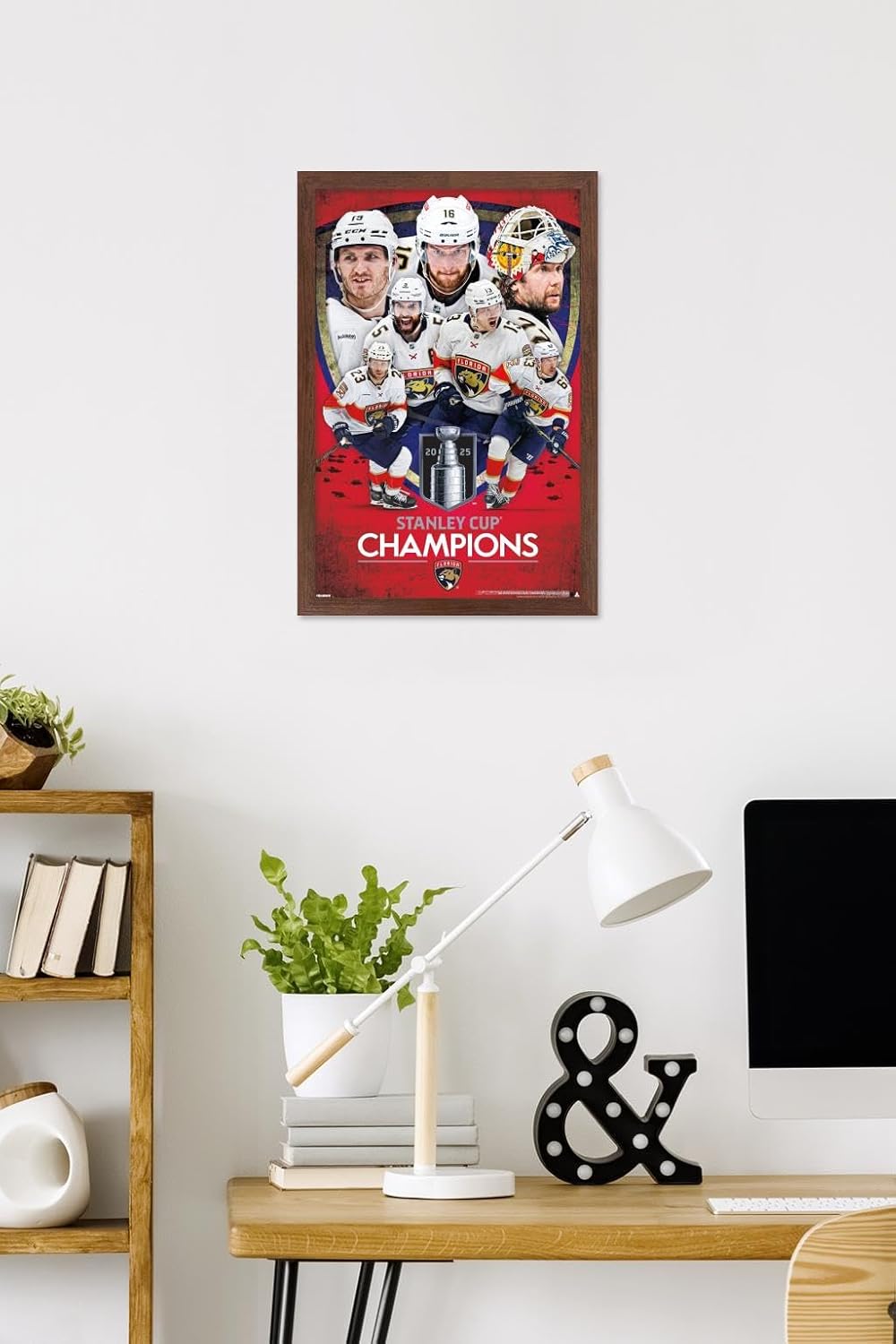 Trends International NHL Florida Panthers - 2025 Stanley Cup Champions Wall Poster, 34L x 22.4W, Premium Unframed Version