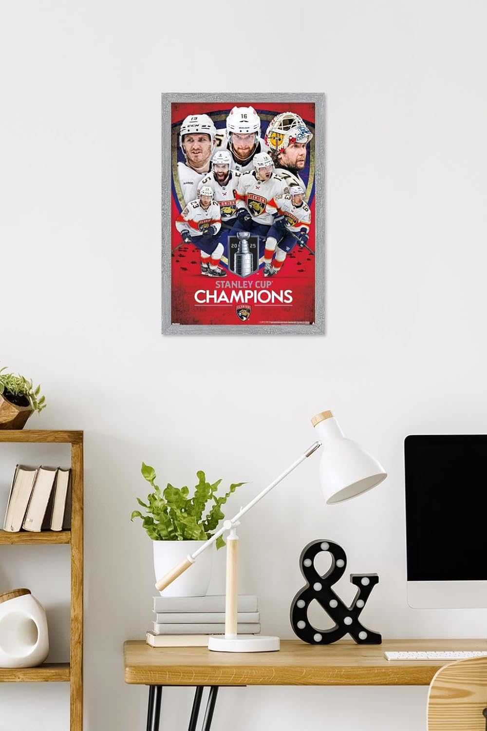 Trends International NHL Florida Panthers - 2025 Stanley Cup Champions Wall Poster, 34L x 22.4W, Premium Unframed Version