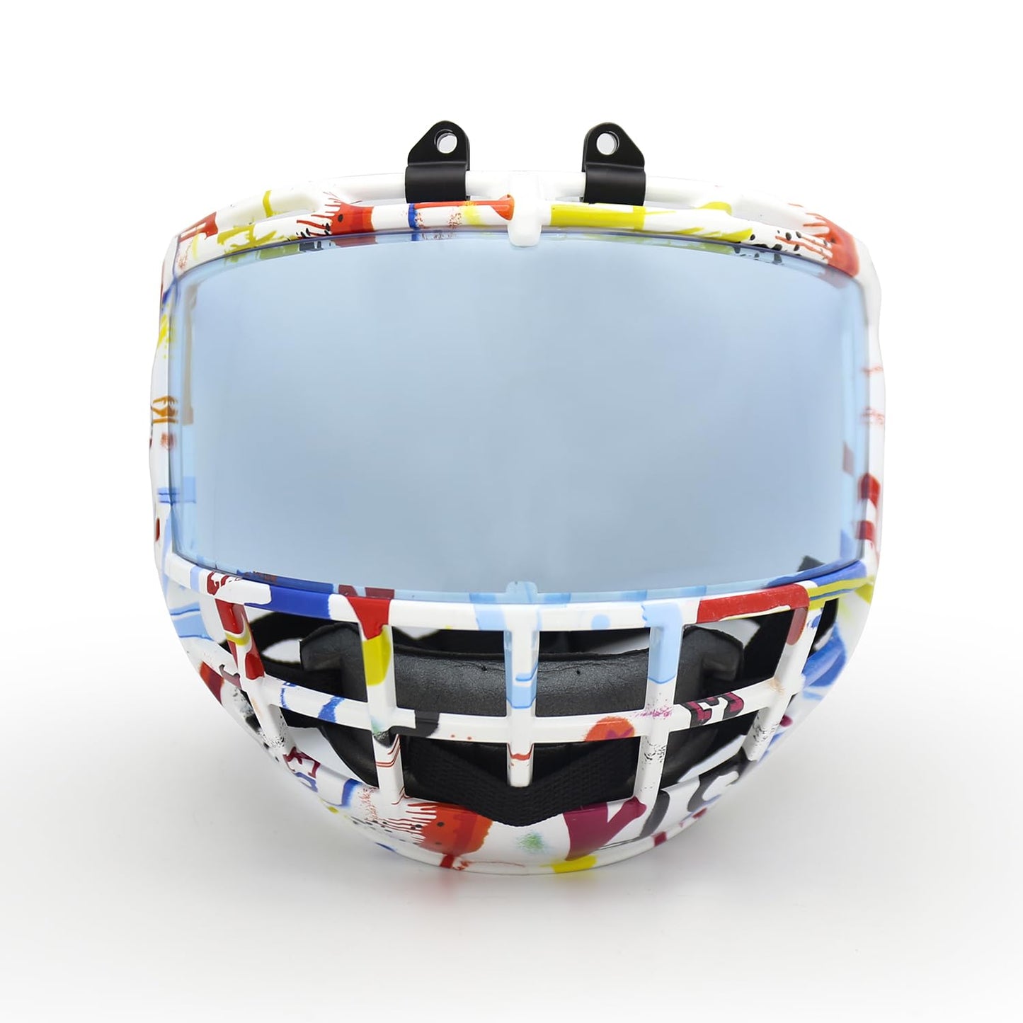 GY Hockey Full Shield Visor Junior Hockey Visor Ice Hockey Helmet Full Face Protection Visor (Clear)