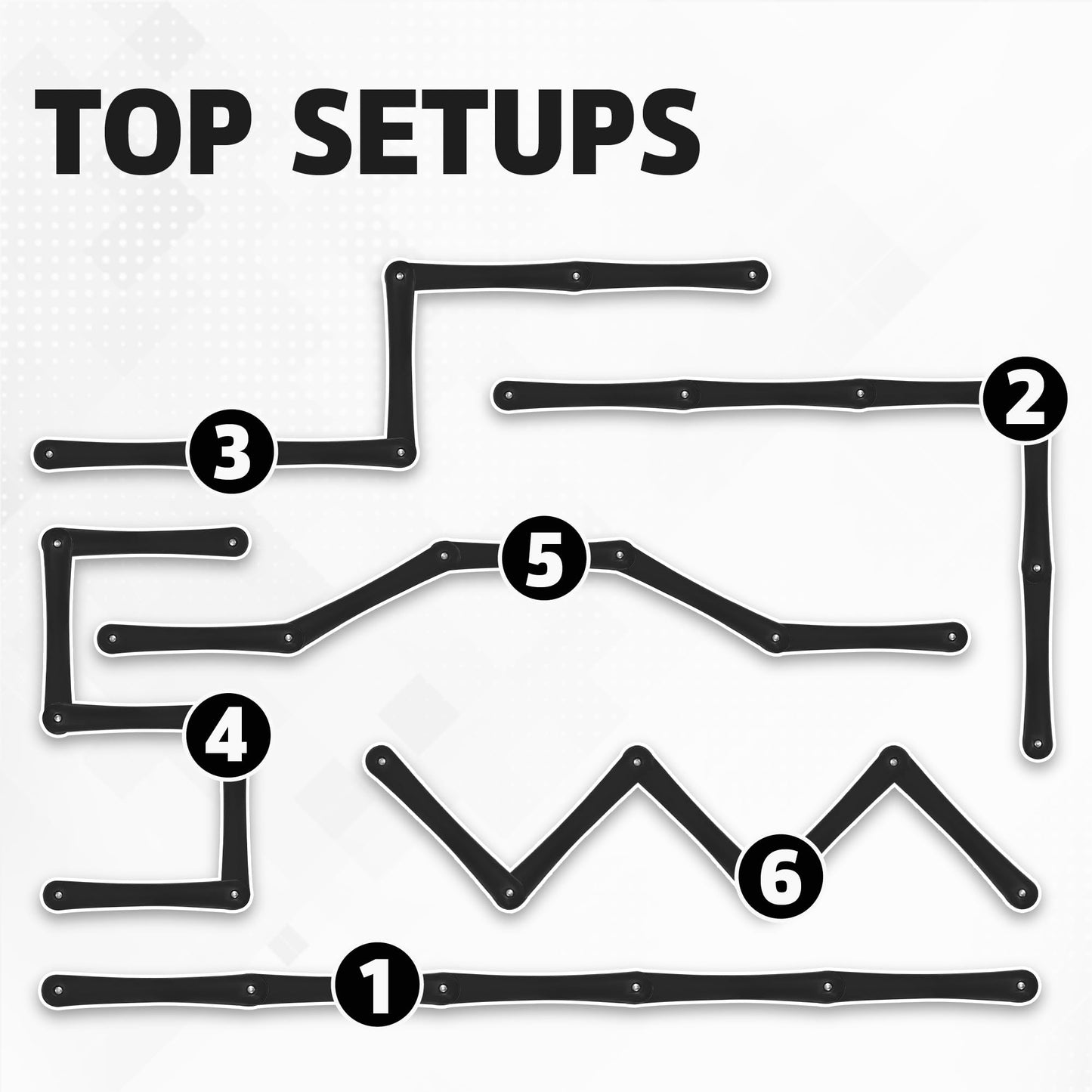 The Snake Trainer - Lightweight Stickhandling Training Tool - Hockey Training Equipment for Puck Control, Reaction Time and Coordination - Portable, Durable and Adjustable