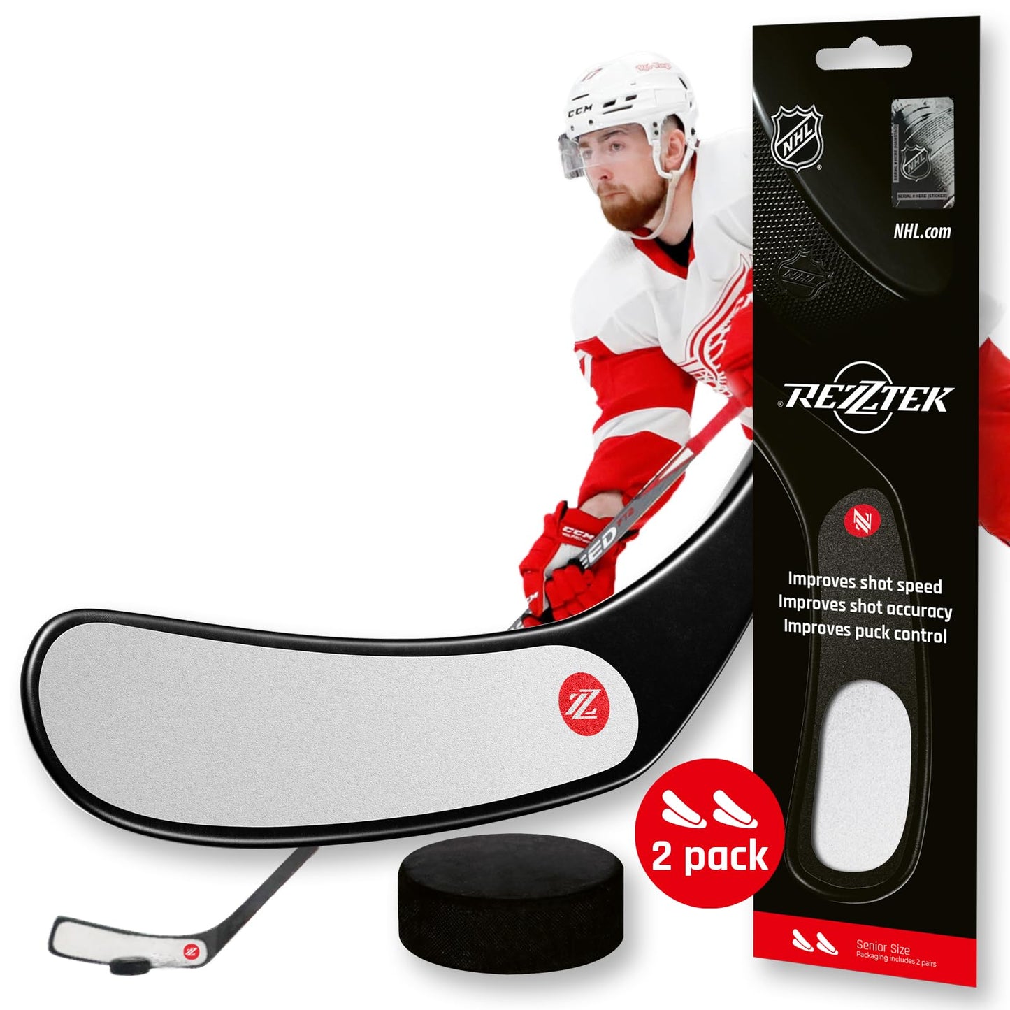 Hockey Stick Tape Alternative – Hockey Stick Blade Performance Grip – for Ice & Street Hockey Stick Blades - Used by NHL Players