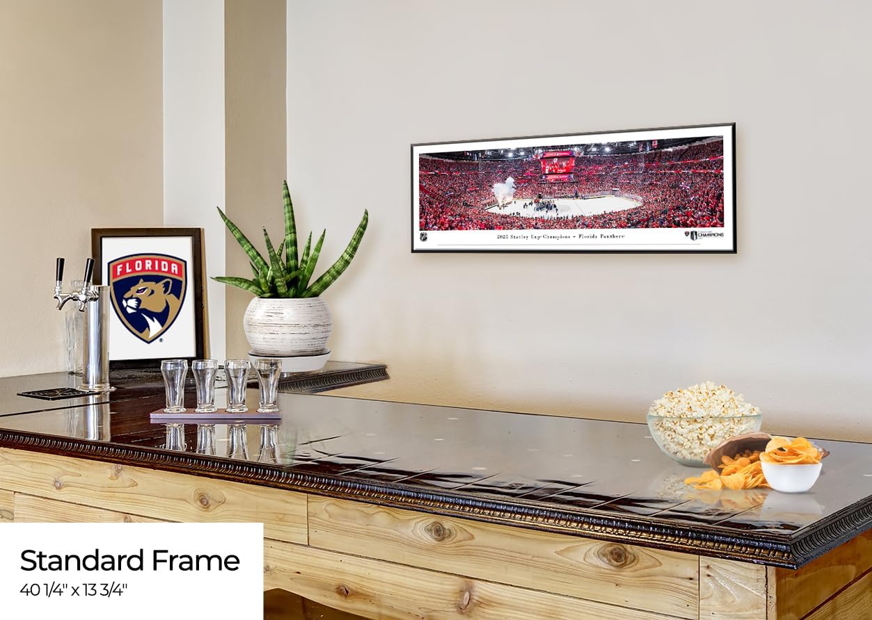 Florida Panthers, 2025 Back-to-Back Stanley Cup Champions - Unframed Print by Blakeway Panoramas