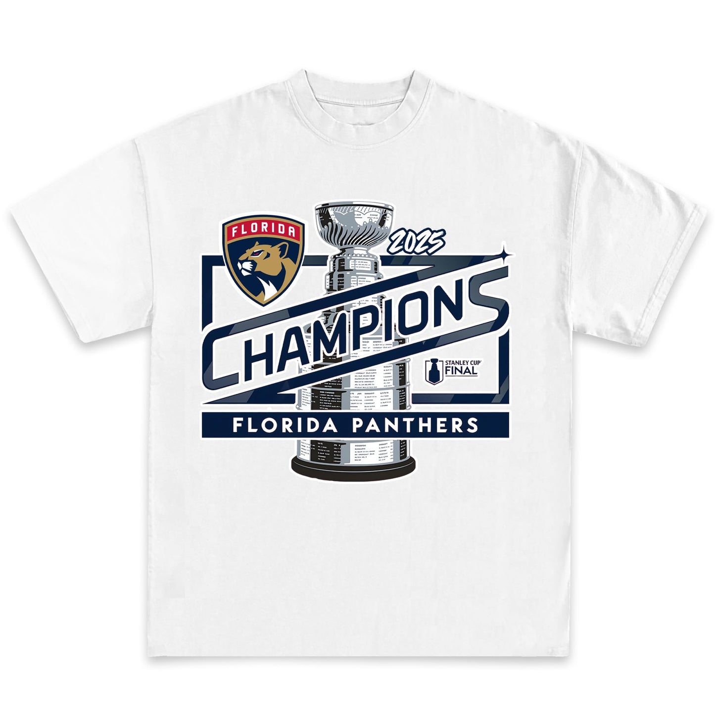 Florida Hockey 2025 Champions T-Shirt Collection | Premium Quality Heavyweight T-Shirt for Superfans