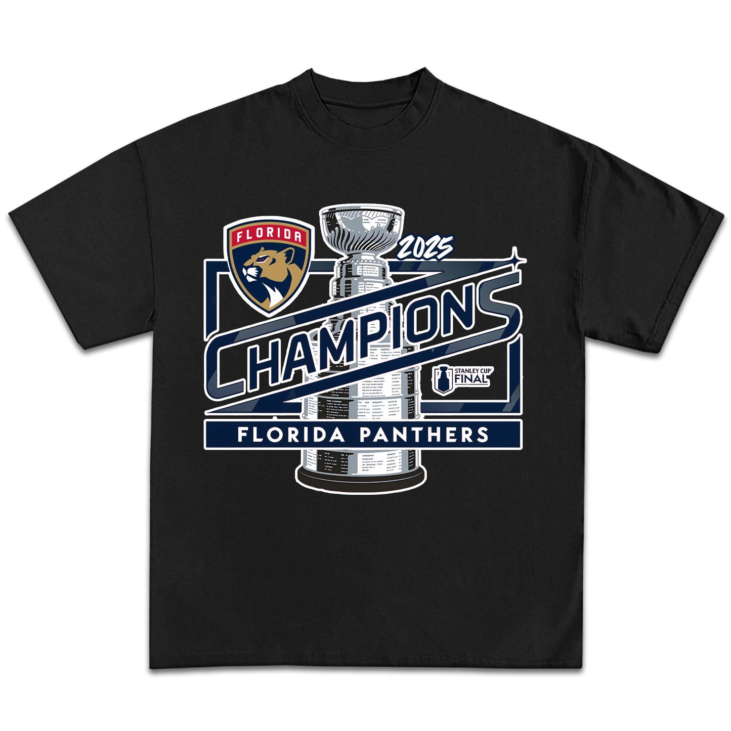 Florida Hockey 2025 Champions T-Shirt Collection | Premium Quality Heavyweight T-Shirt for Superfans