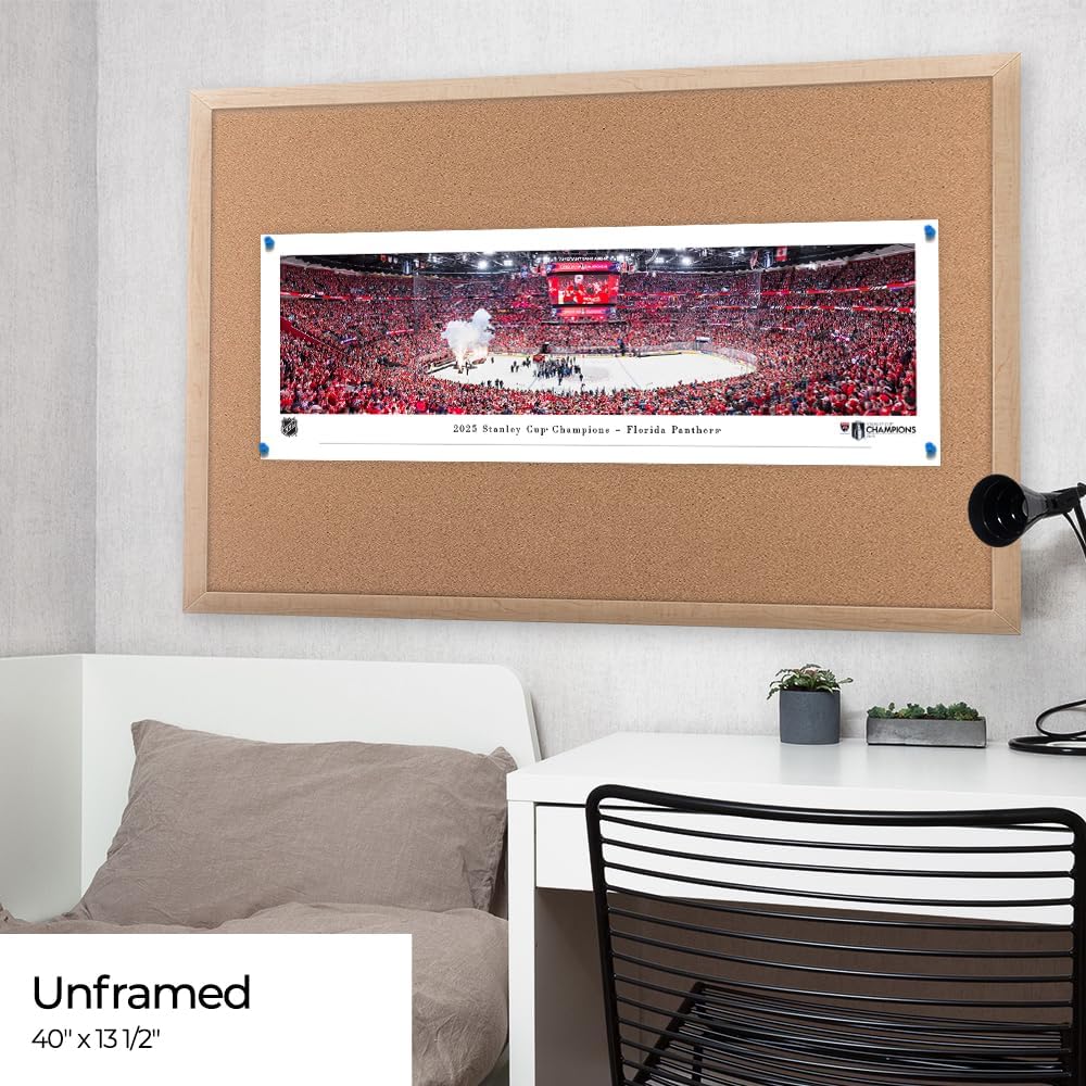 Florida Panthers, 2025 Back-to-Back Stanley Cup Champions - Unframed Print by Blakeway Panoramas
