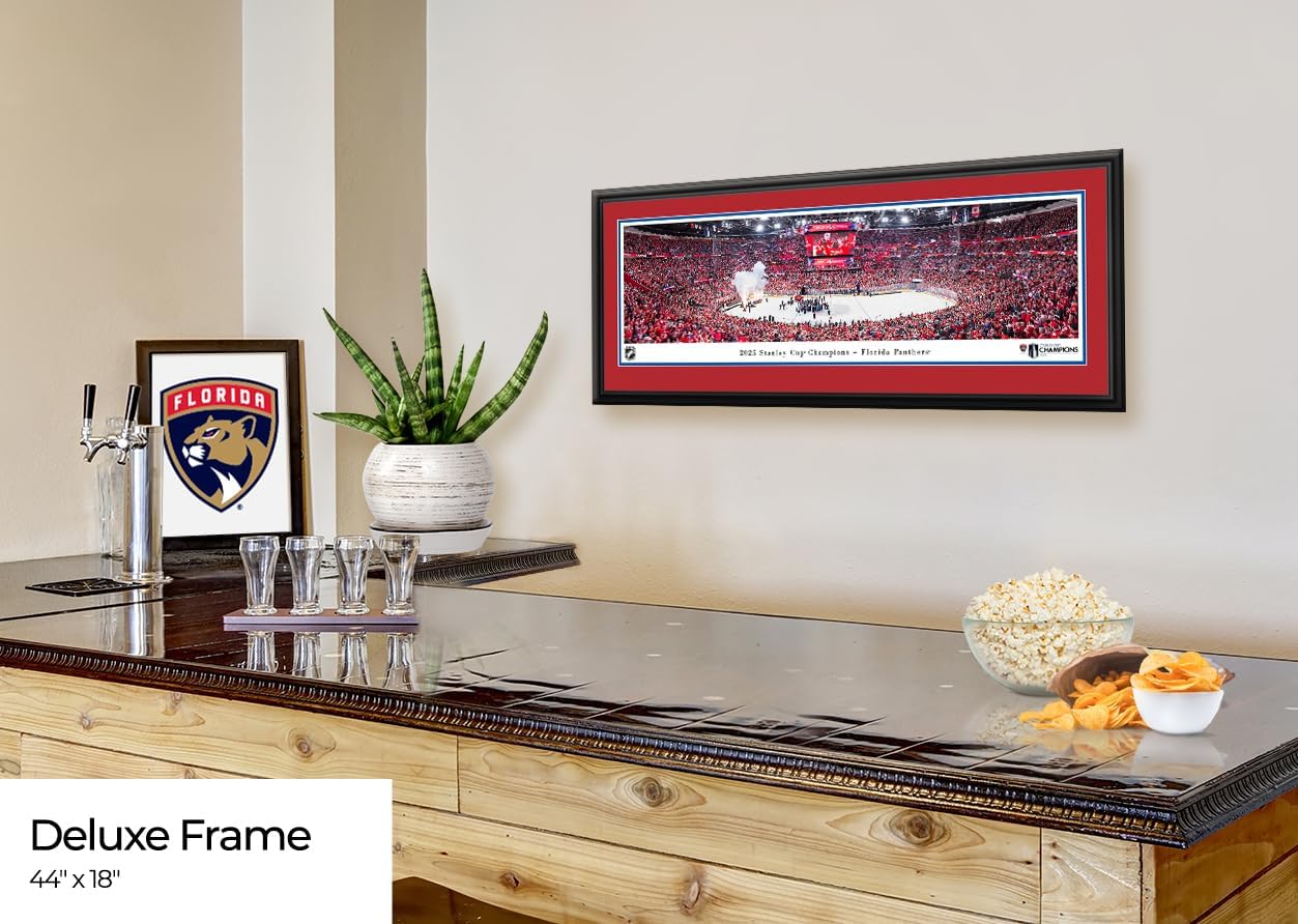 Florida Panthers, 2025 Back-to-Back Stanley Cup Champions - Unframed Print by Blakeway Panoramas