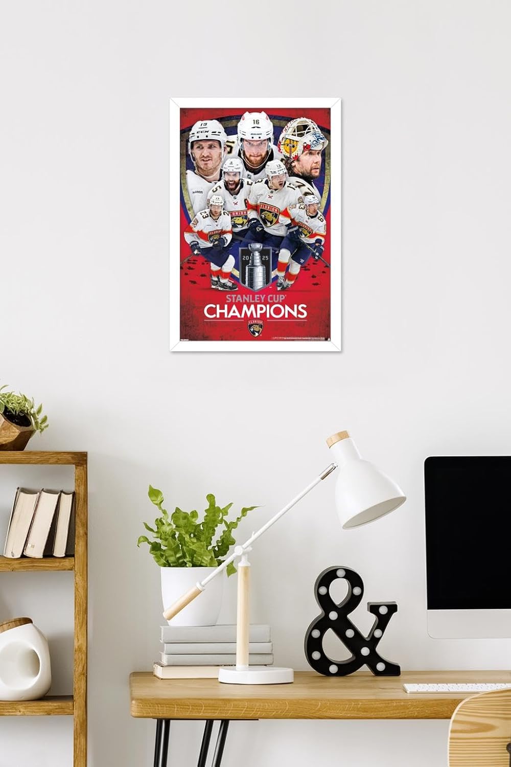 Trends International NHL Florida Panthers - 2025 Stanley Cup Champions Wall Poster, 34L x 22.4W, Premium Unframed Version