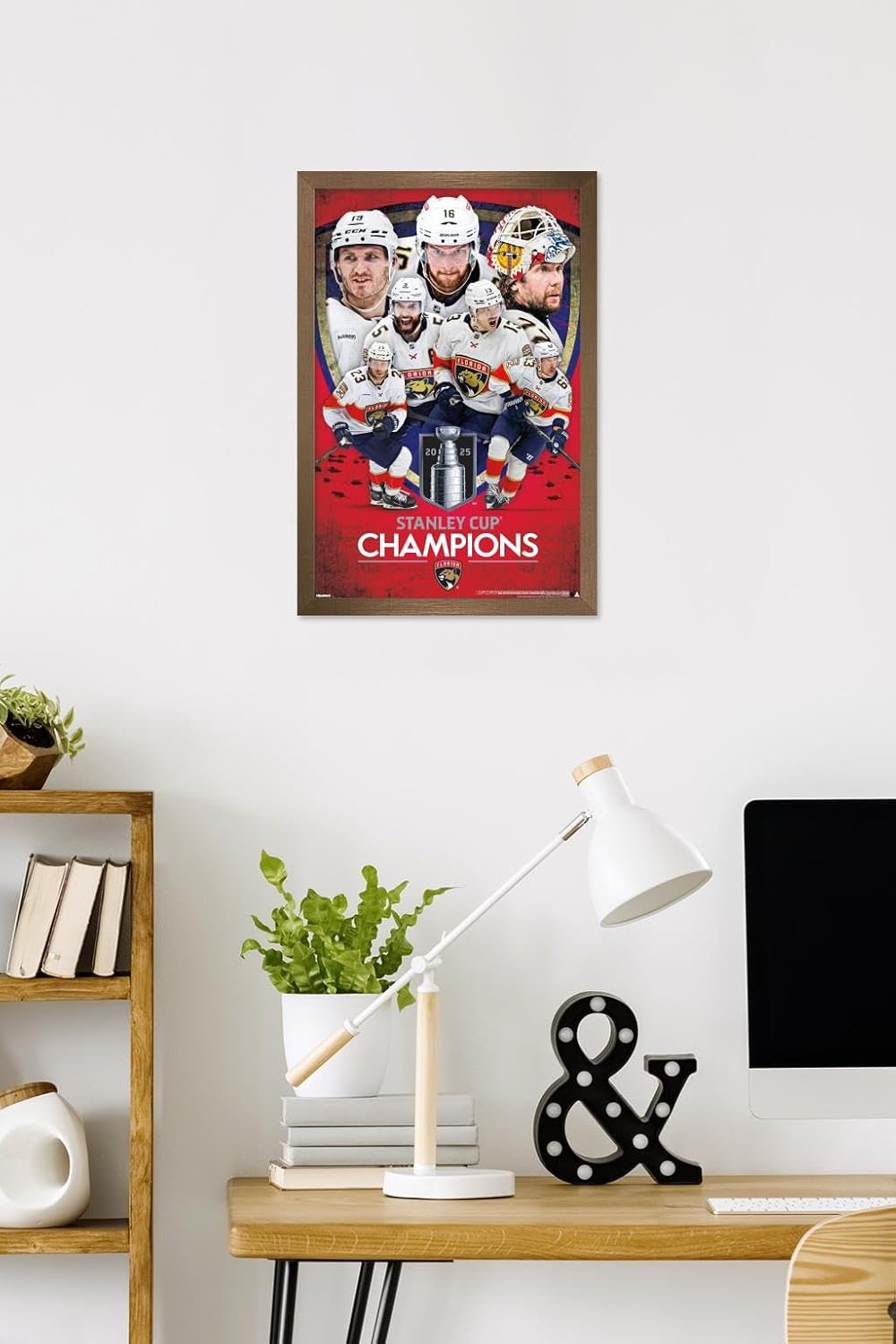 Trends International NHL Florida Panthers - 2025 Stanley Cup Champions Wall Poster, 34L x 22.4W, Premium Unframed Version
