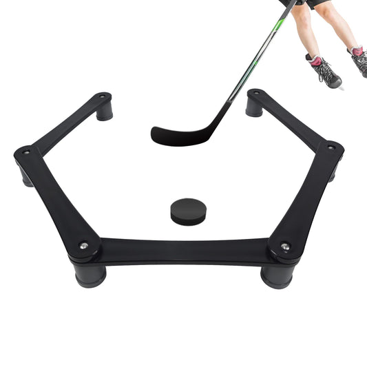 Hockey Training Equipment, Adjustable Hockey Stick Handling Trainer for Puck Control and Coordination, Portable Stickhandling Training Tool