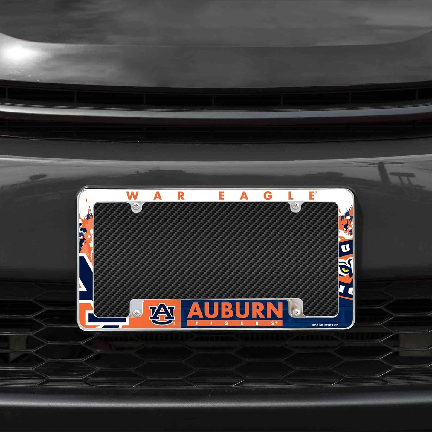 Rico Industries NHL Hockey Florida Panthers 2024 Stanley Cup Champions 12" x 6" Chrome All Over Automotive License Plate Frame for Car/Truck/SUV